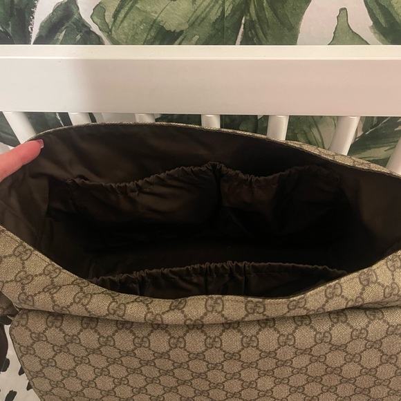 Gucci diaper bag